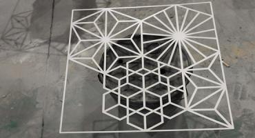 激光鏤空不銹鋼屏風(fēng)樣品